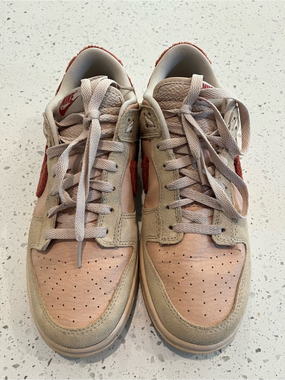 Nike Nike Dunk Low Terry Swoosh Sz 10W - Picture 8 of 10